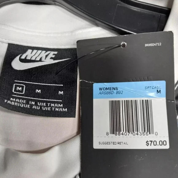 BRAND NEW WITH THE TAGS nike bodycon floral logo dress size medium - Picture 4 of 11